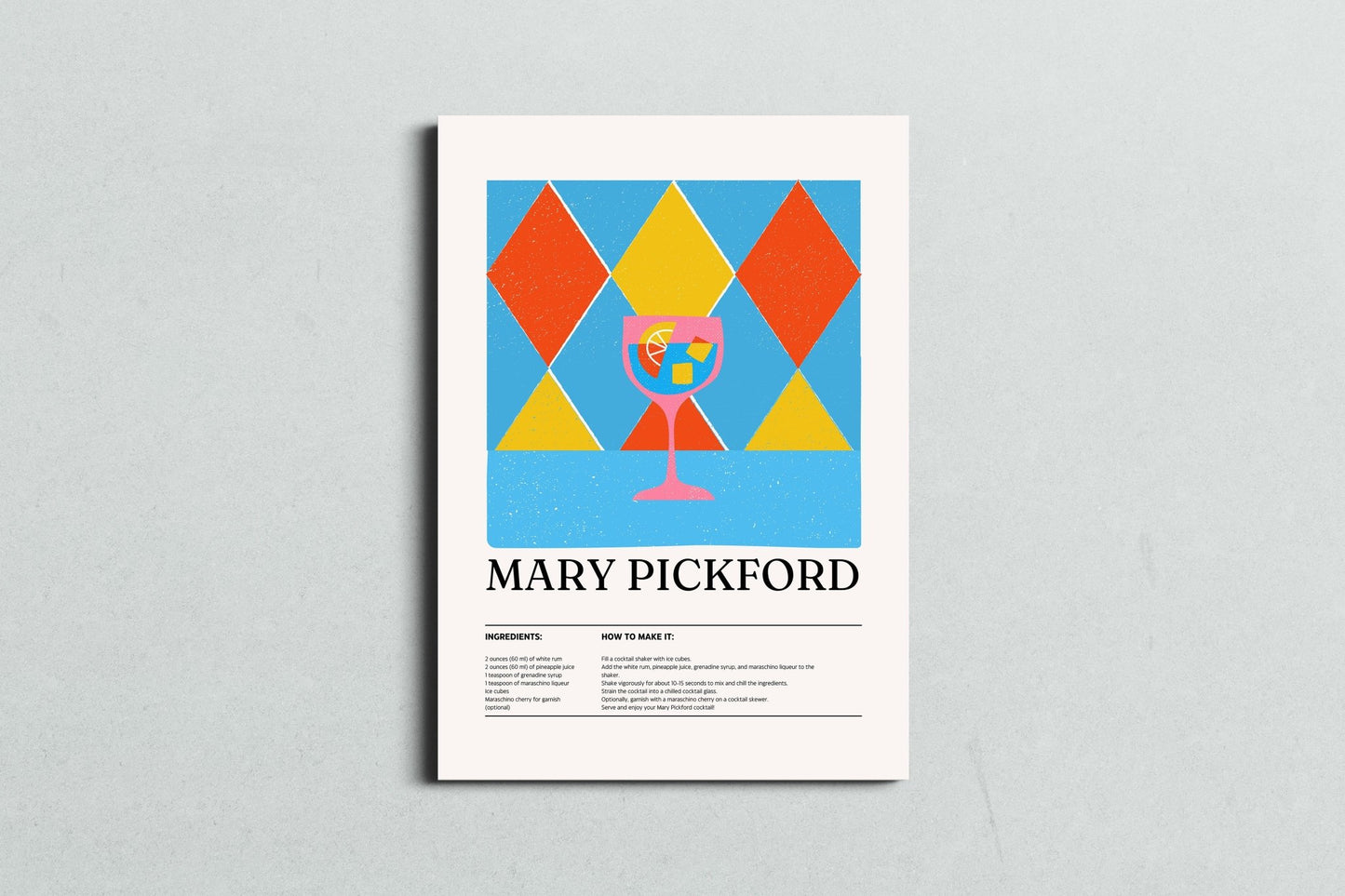 Art Deco Mary Pickford - MySmileTiles