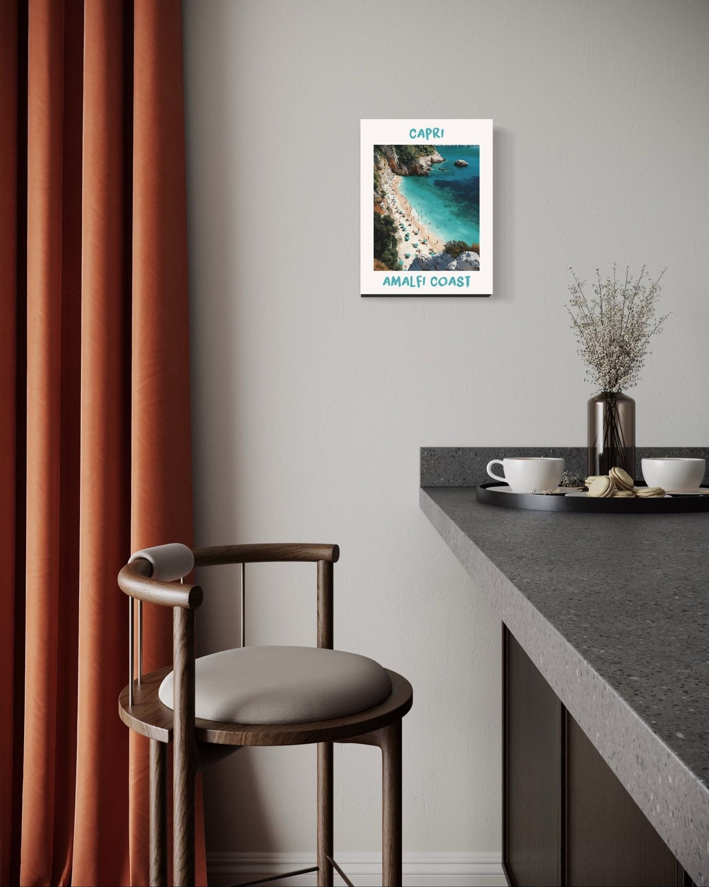 Capri Amalfi Coast Aerial - MySmileTiles