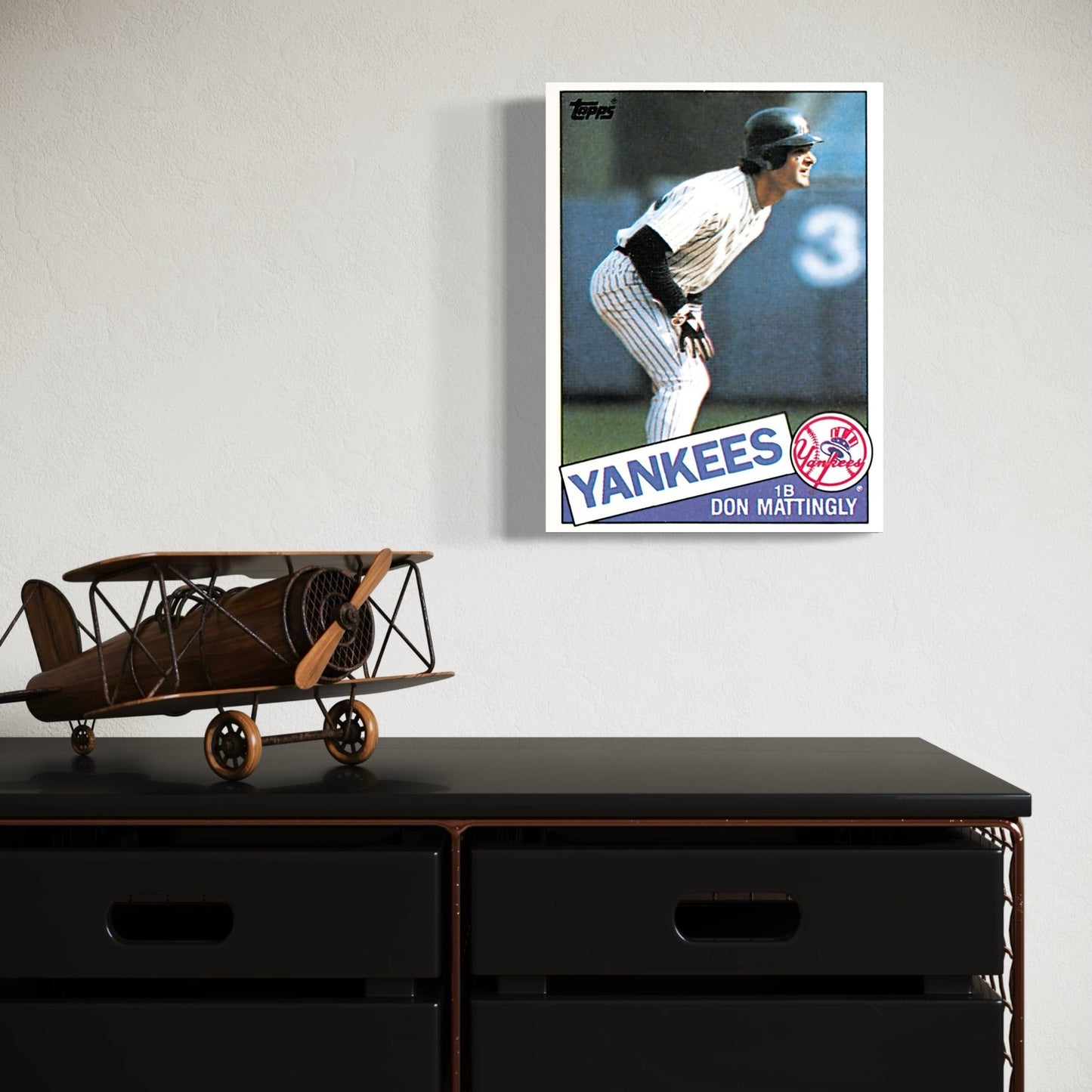 Don Mattingly New York Yankees Baseball Card - MySmileTiles