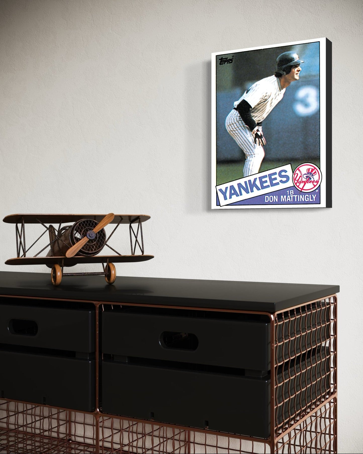Don Mattingly New York Yankees Baseball Card - MySmileTiles