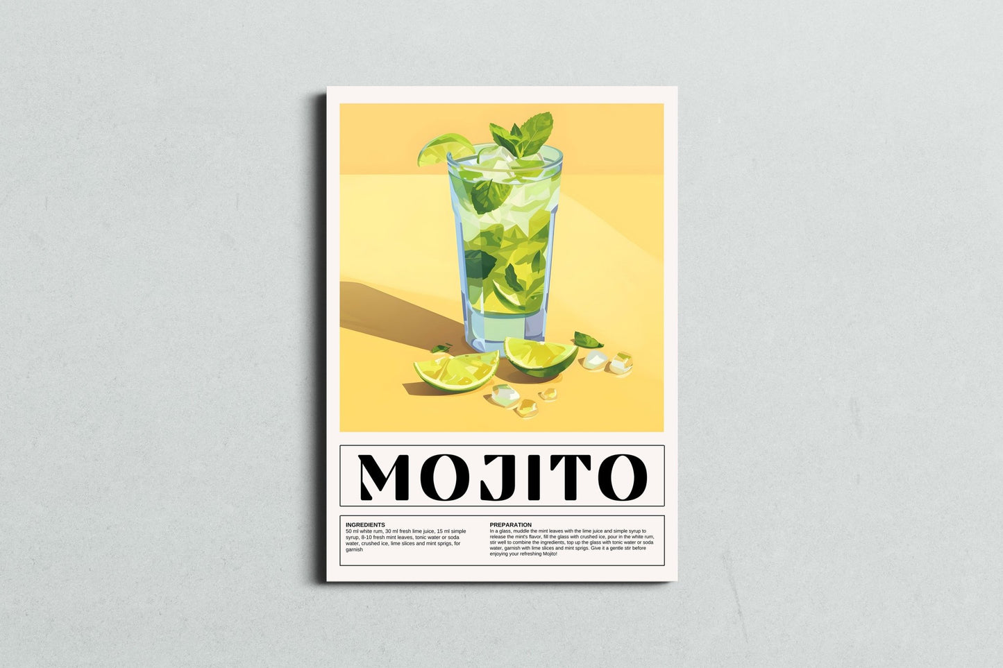 Golden Hour Mojito - MySmileTiles