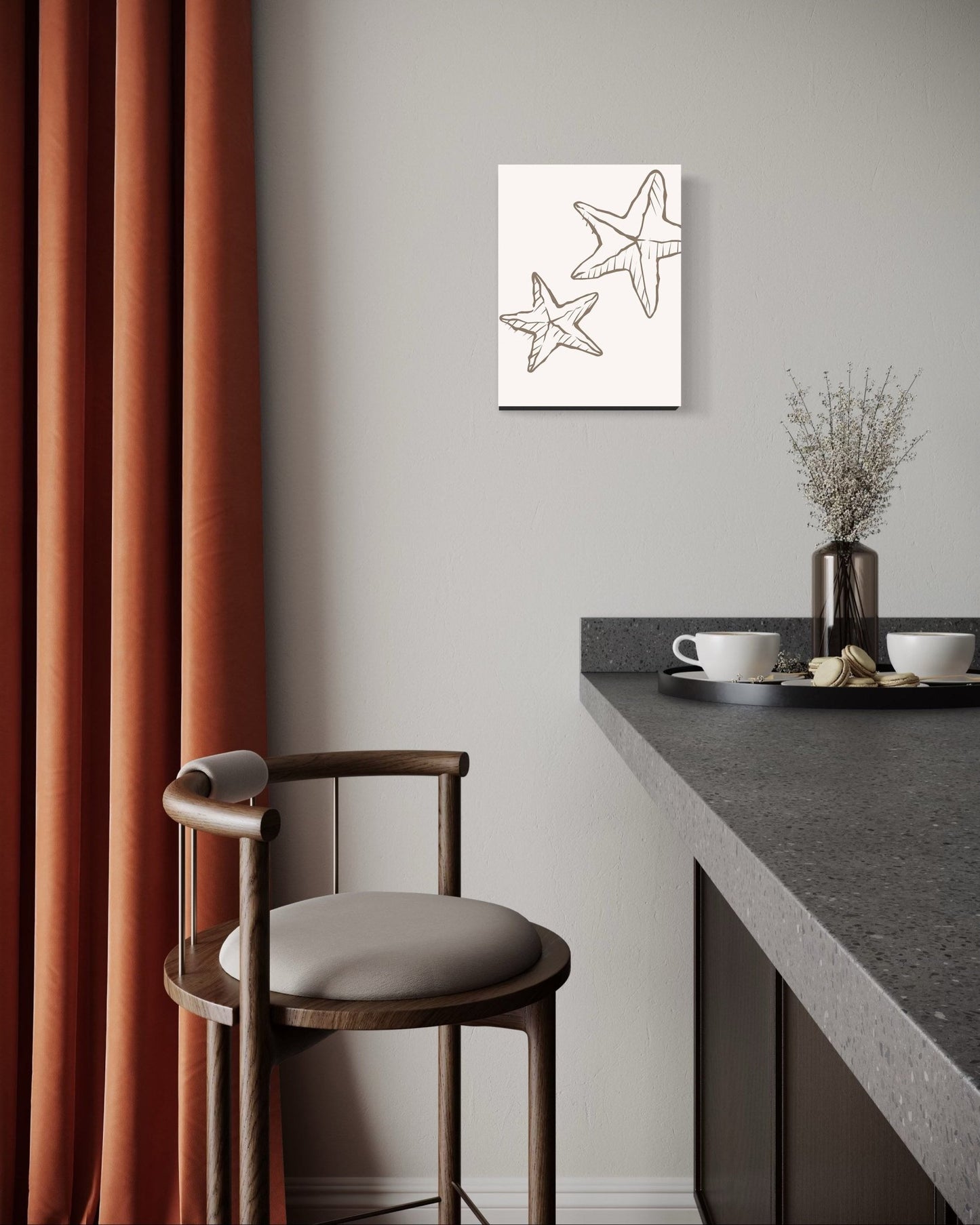 Starfish Sketch - MySmileTiles