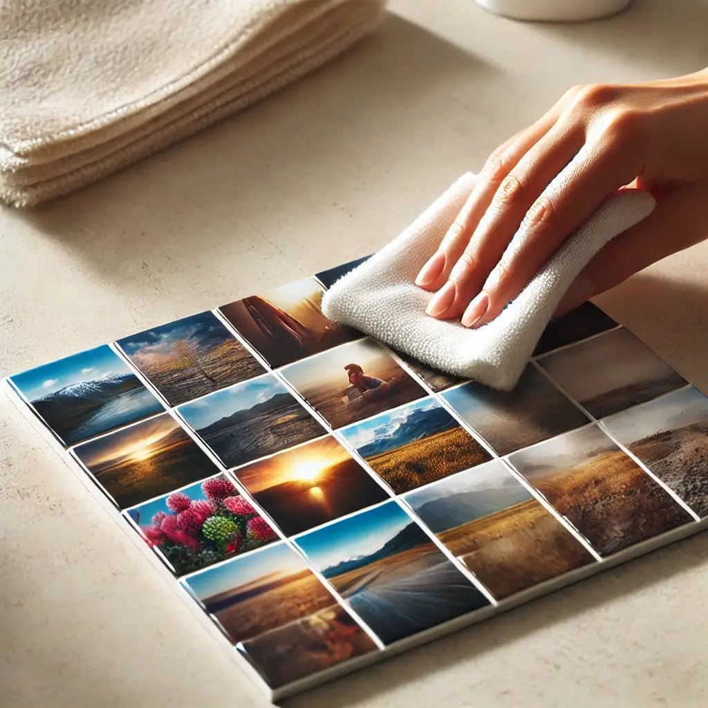 A Guide to Maintaining and Cleaning Photo Tiles - MySmileTiles