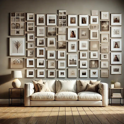 Creative Wall Displays: How to Use Photo Squares in Your Home