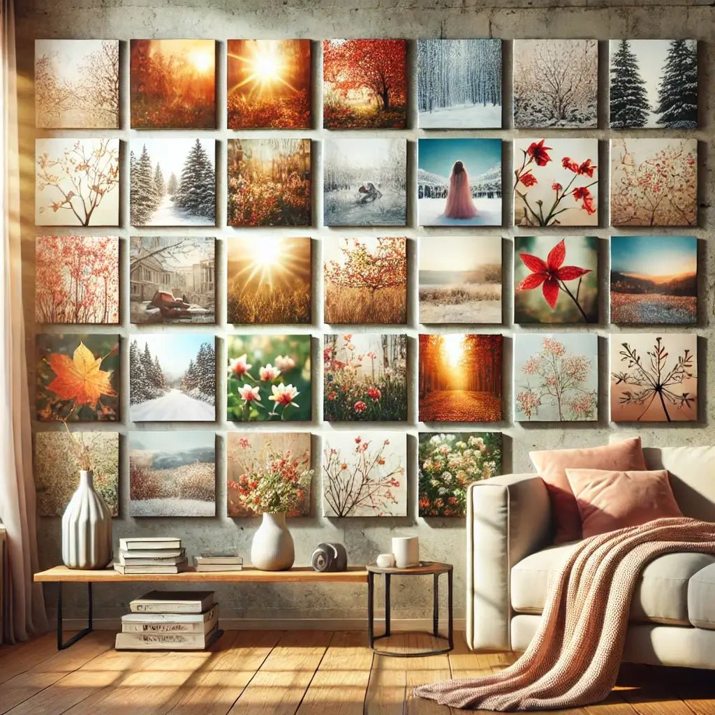 How to Create a Seasonal Photo Tile Display for Every Occasion - MySmileTiles