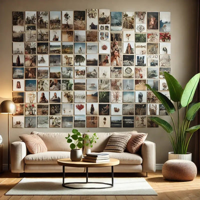 How to Create a Stunning Collage Wall with Photo Tiles for Your Home