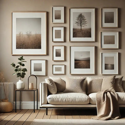How to Design Photos on a Wall