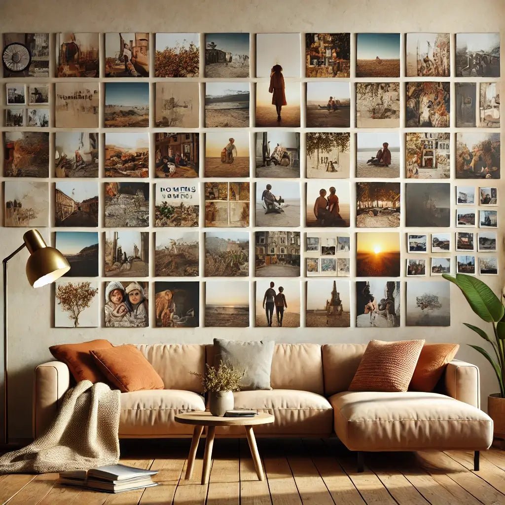 How to Use Photo Tiles to Create a Visual Story on Your Wall - MySmileTiles