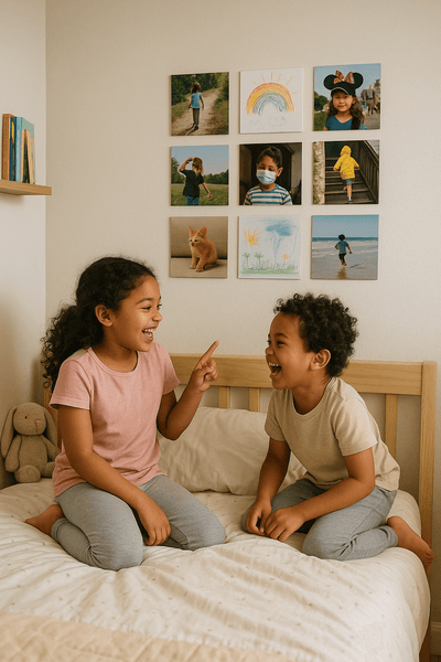 Kid-Proof Wall Art: Why Photo Tiles Are Perfect for Busy Family Homes