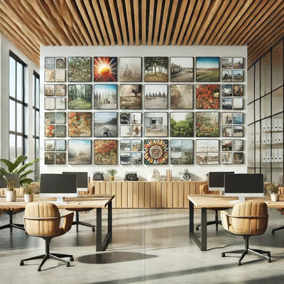 Transforming Your Office Space with Photo Tiles