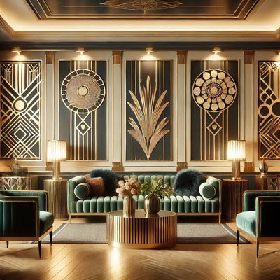 Wall Art for Art Deco Interior Design
