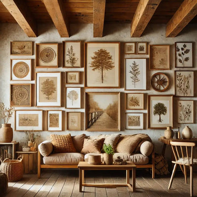 Wall Art for Rustic Interior Design