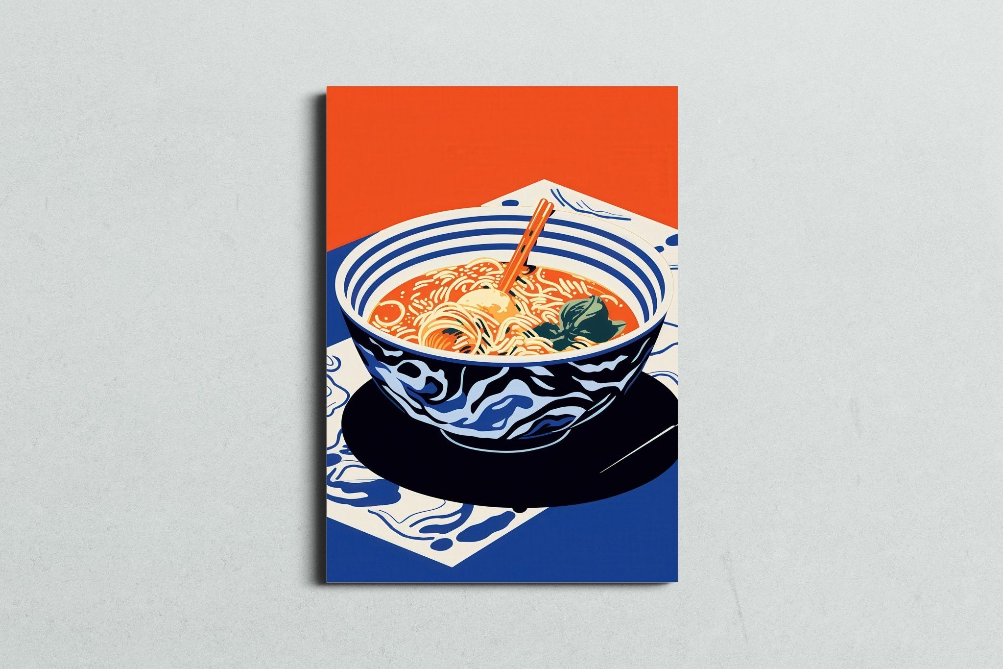 Crimson & Cream Ramen - MySmileTiles
