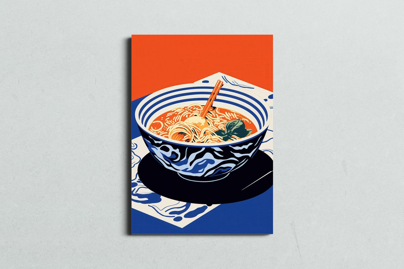 Crimson & Cream Ramen - MySmileTiles