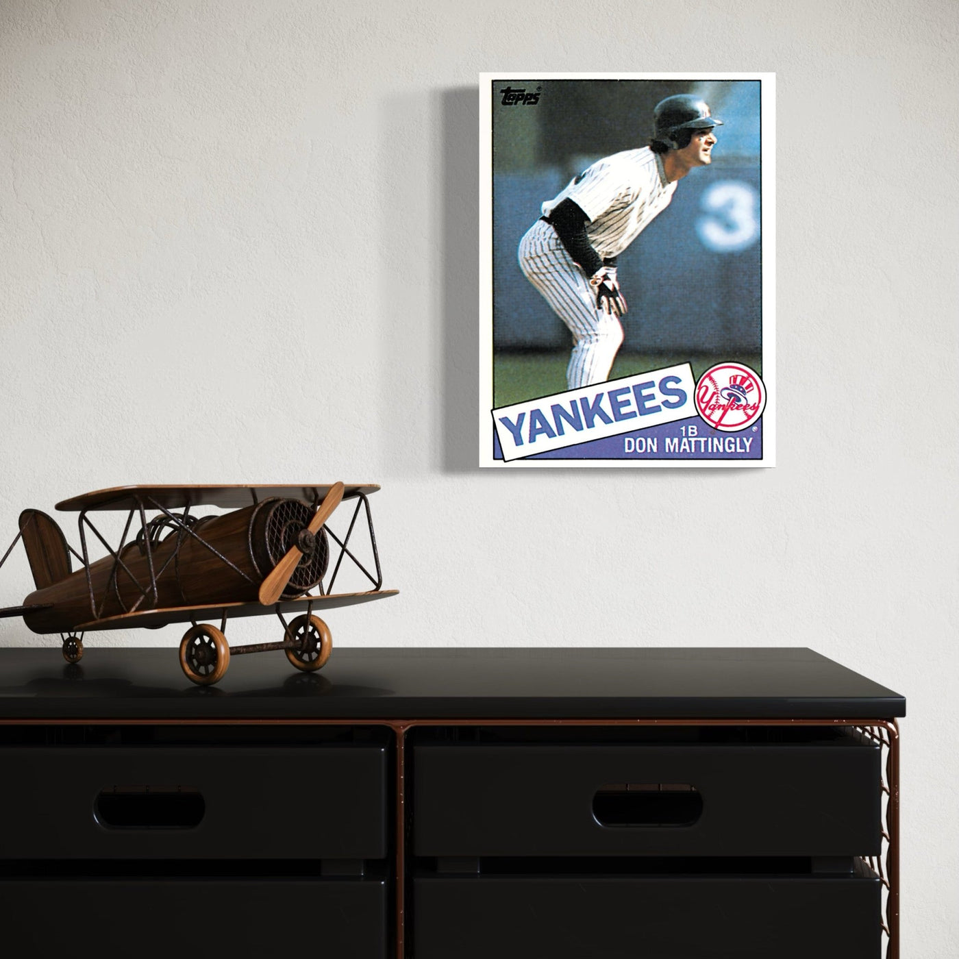 Don Mattingly New York Yankees Baseball Card - MySmileTiles