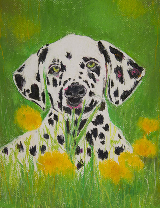 Dot the Dalmatian - Animal Joy Original Art - MySmileTiles