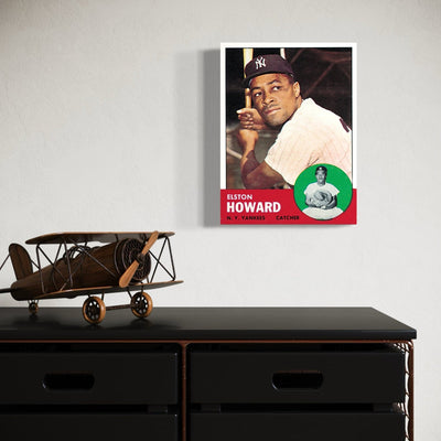 Elston Howard New York Yankees Baseball Card - MySmileTiles