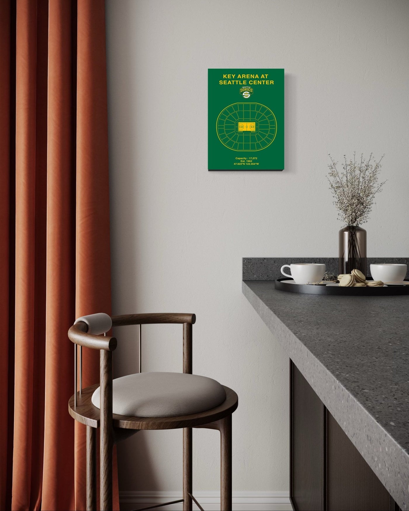 Emerald Hoops – Key Arena Blueprint - MySmileTiles