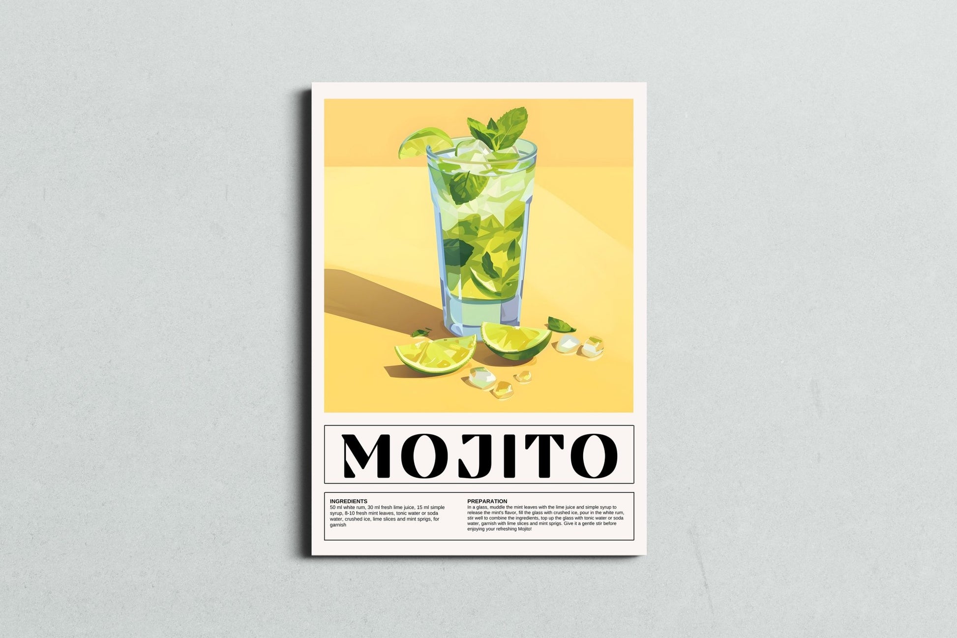 Golden Hour Mojito - MySmileTiles