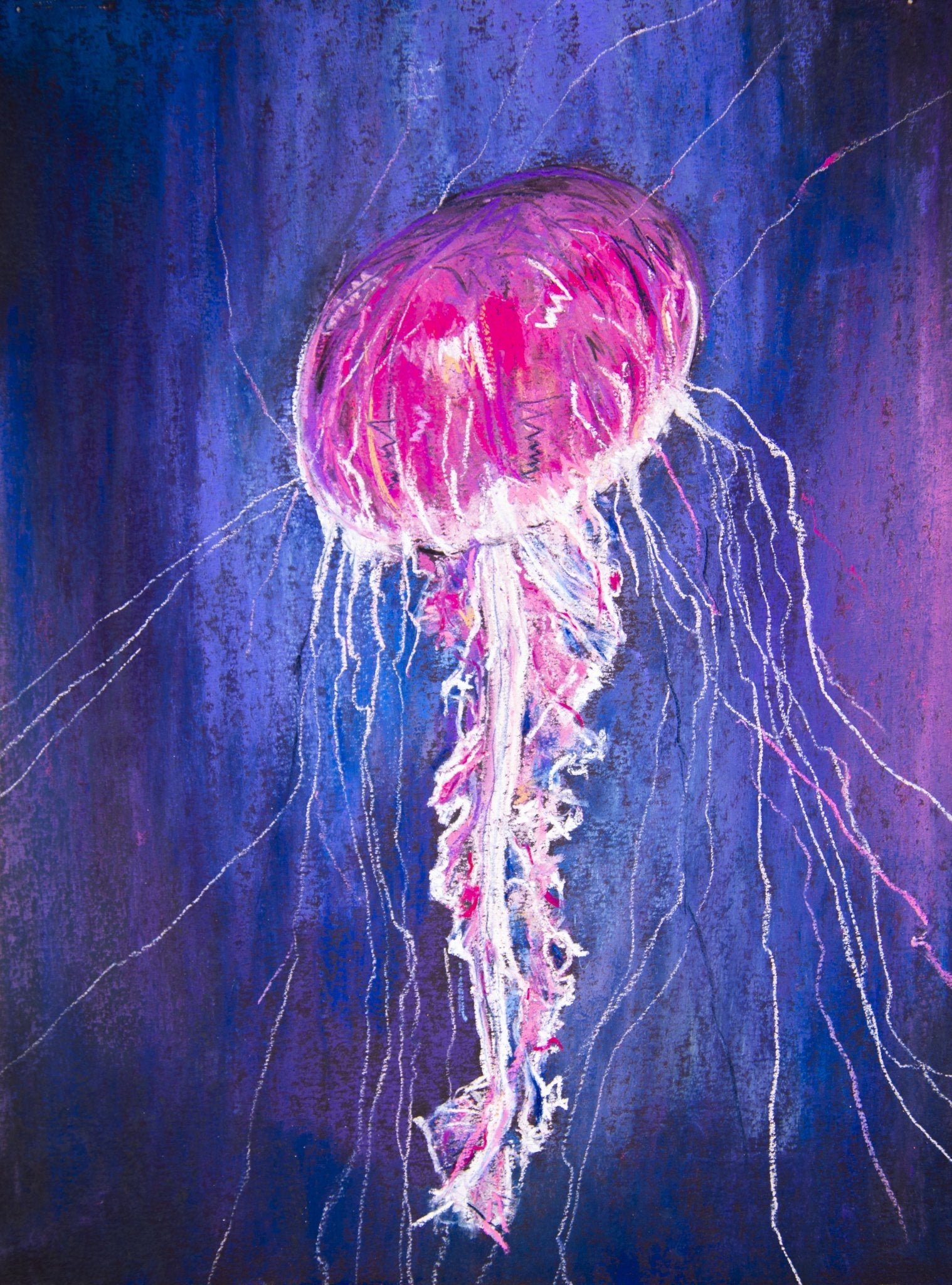 Jane the Jellyfish - Animal Joy Original Art - MySmileTiles