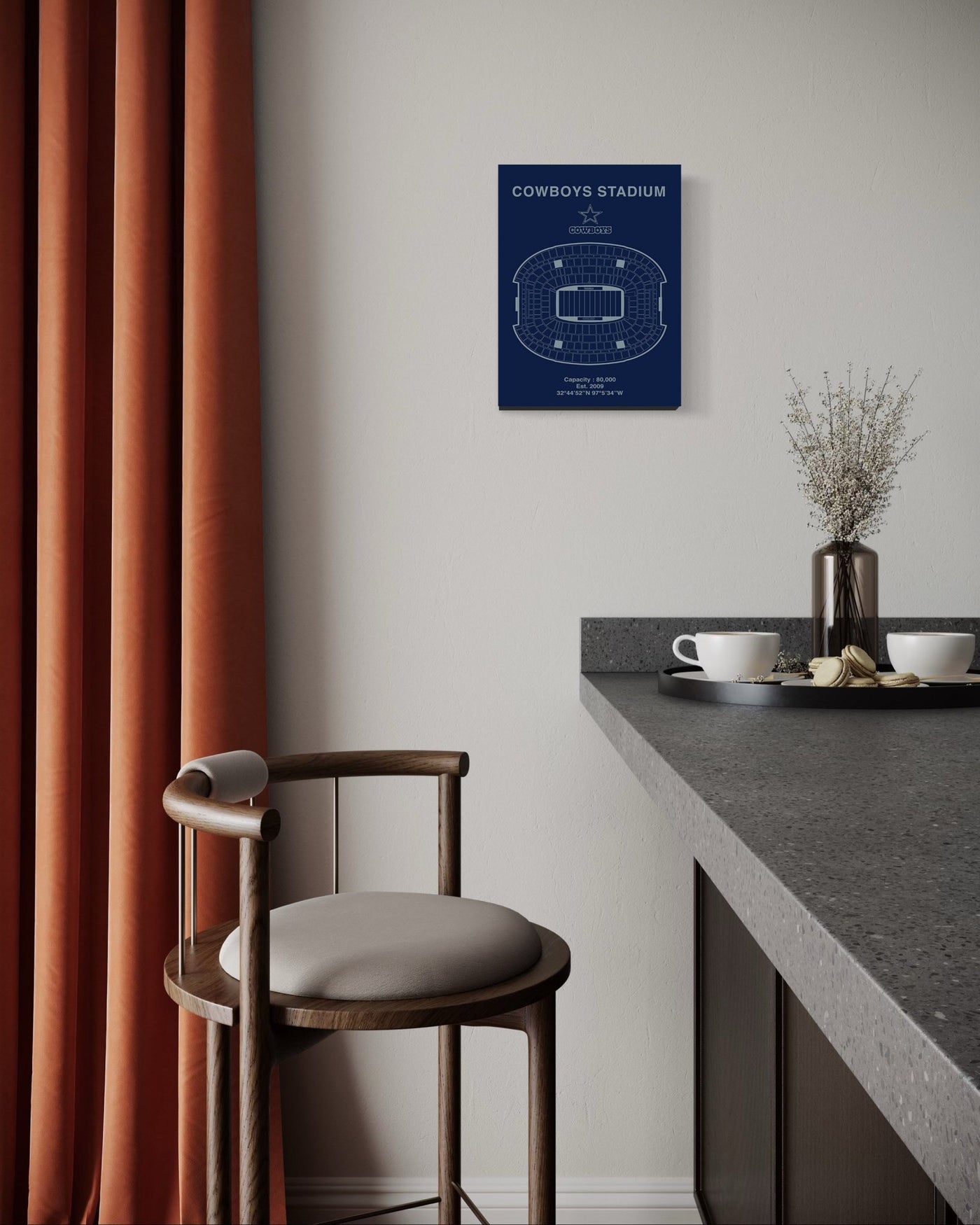 Lone Star Legacy – Cowboys Stadium Blueprint - MySmileTiles