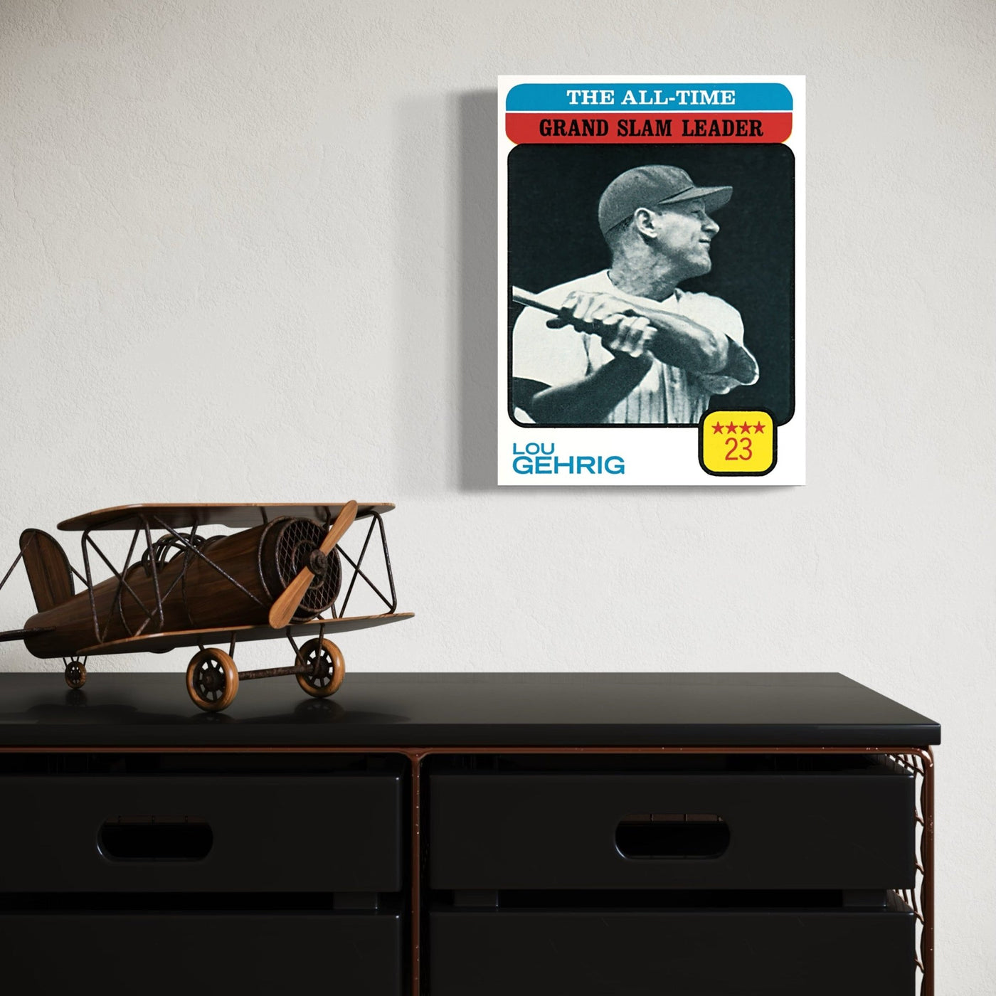 Lou Gehrig New York Yankees Baseball Card - MySmileTiles