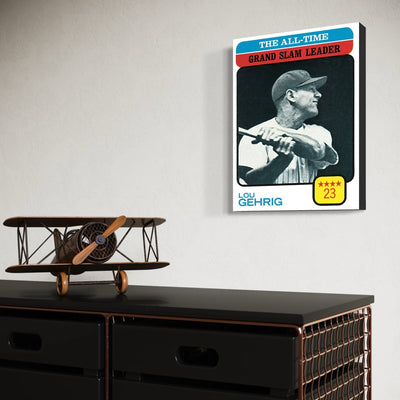Lou Gehrig New York Yankees Baseball Card - MySmileTiles
