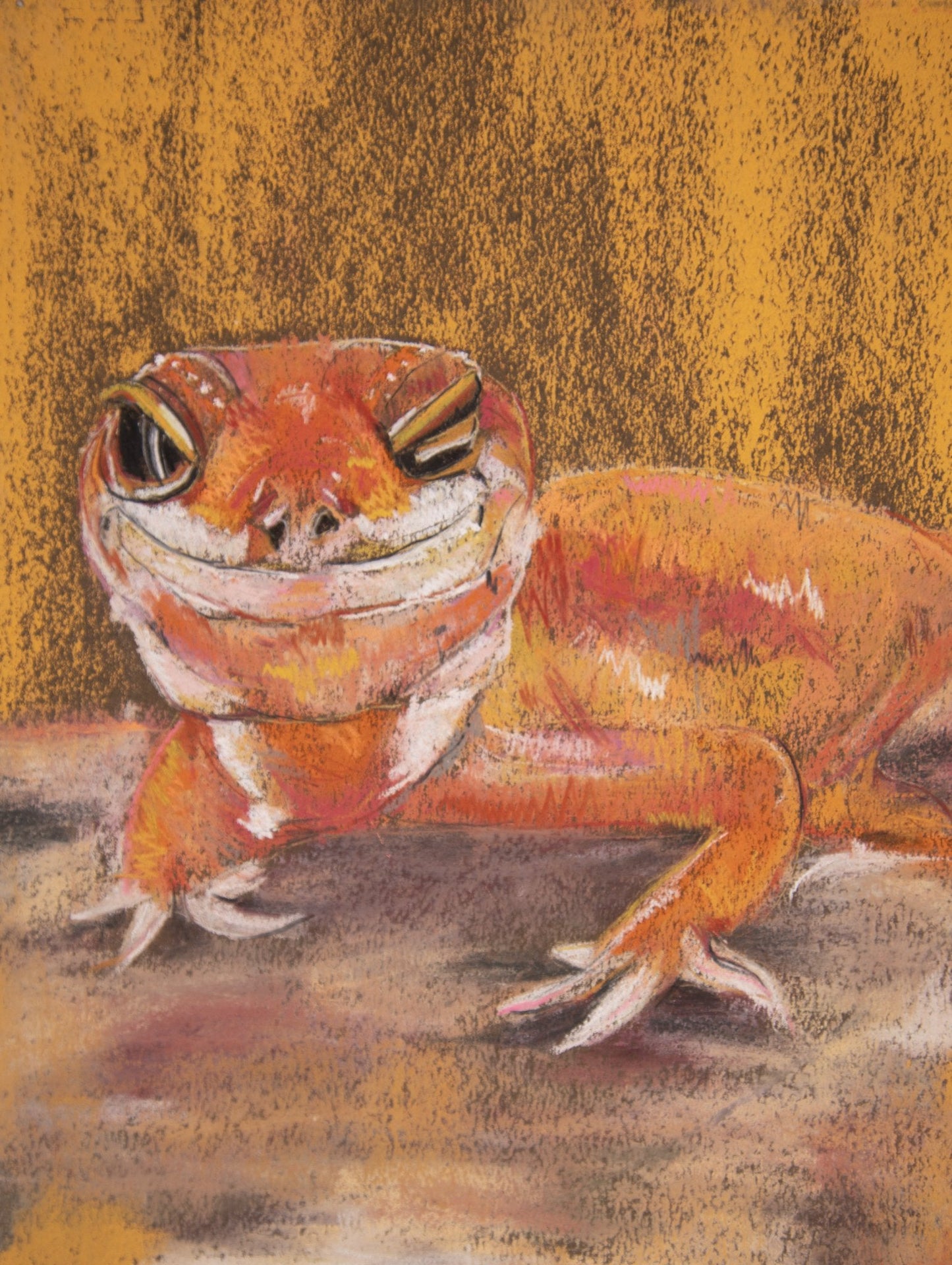 Nathan the Newt - Animal Joy Original Art - MySmileTiles