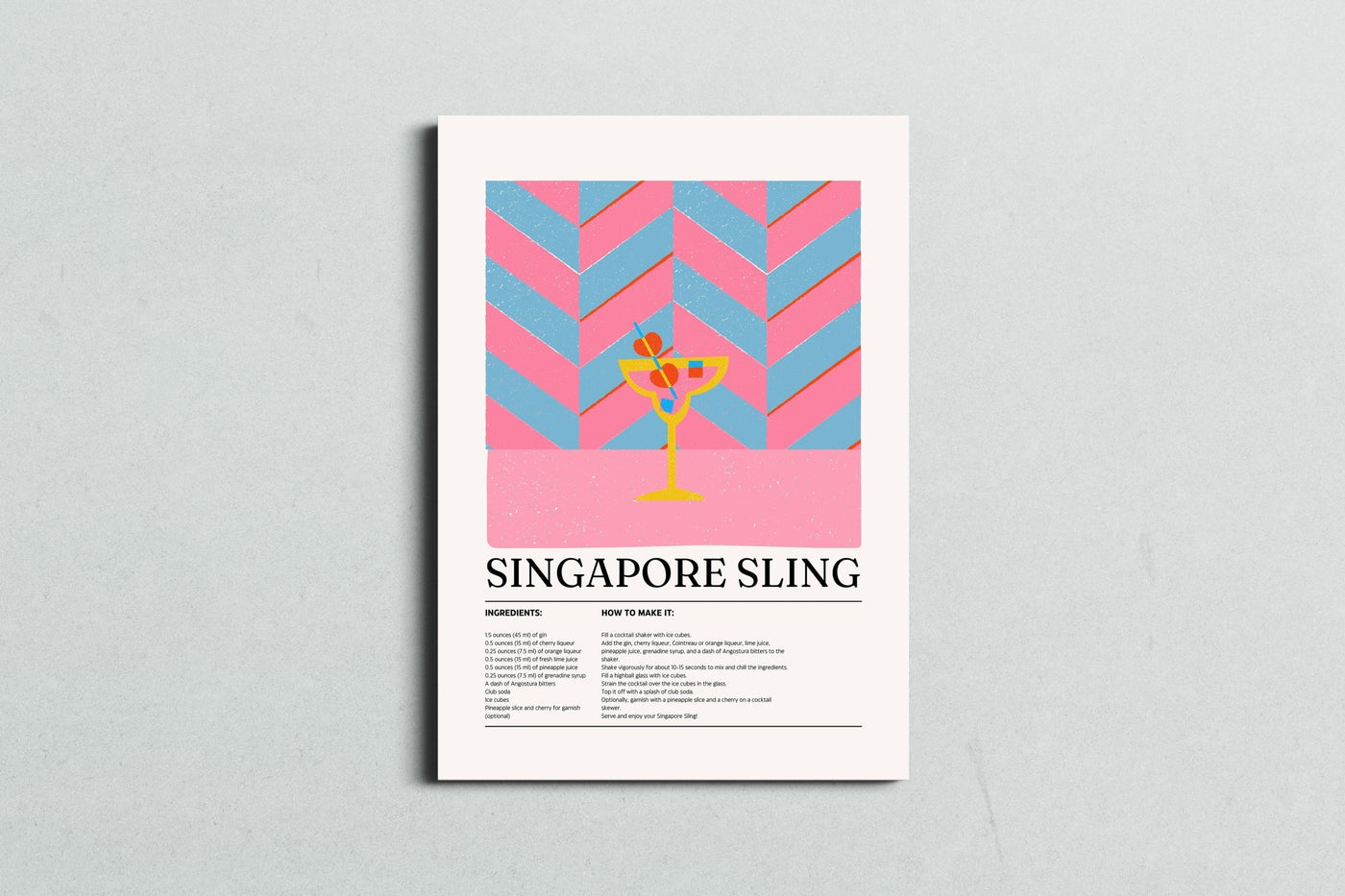 Tropic Twist: The Singapore Sling - MySmileTiles